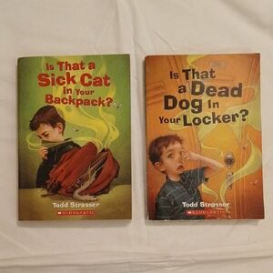 Todd Strasser Scholasticd Book Pair